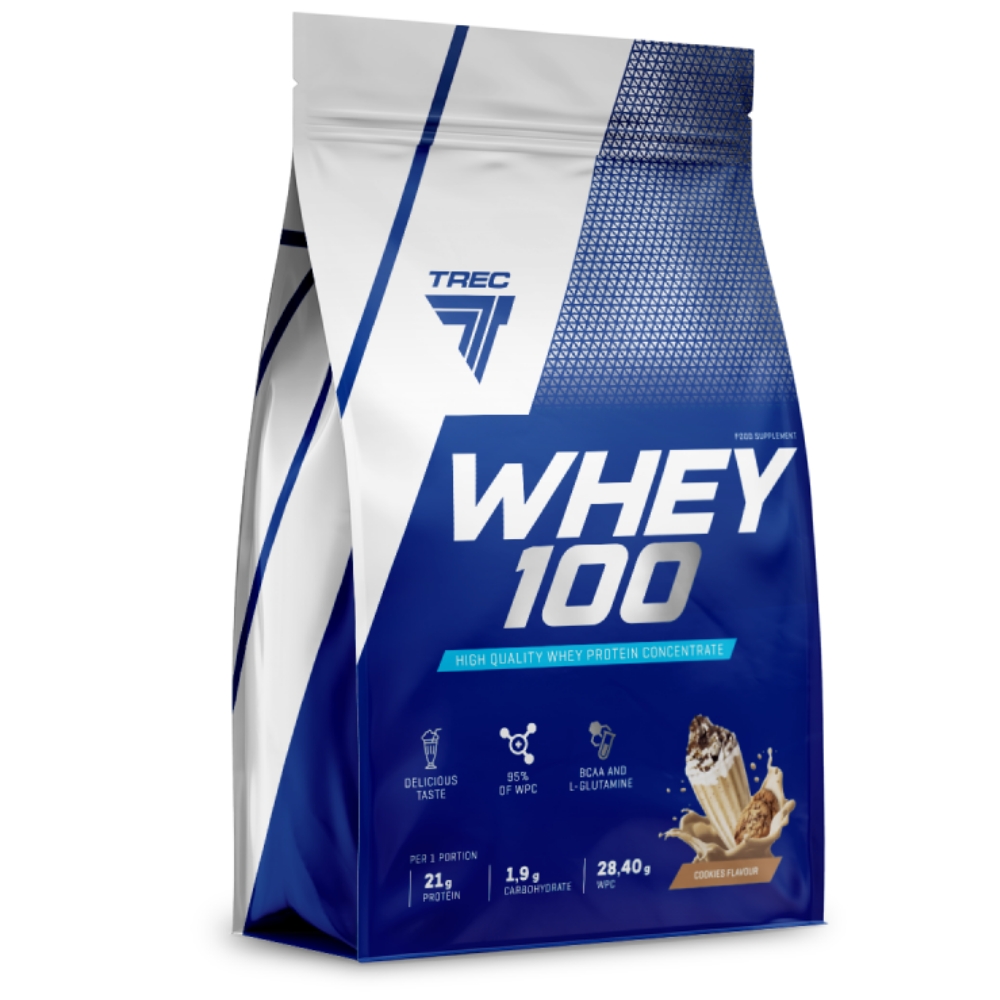 Протеин Trec Nutrition Whey 100 Сывороточный протеин 700 g Печенье