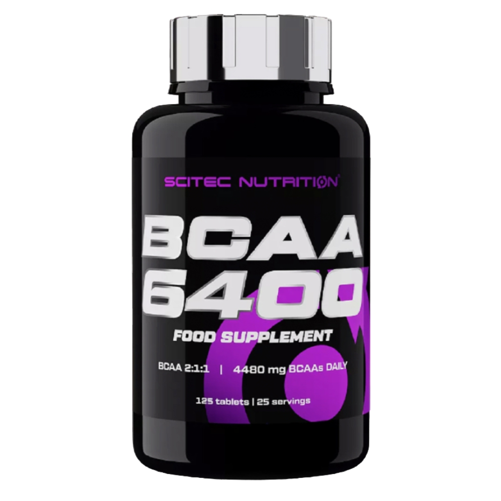 BCAA Scitec Nutrition BCAA 6400 125 tabs