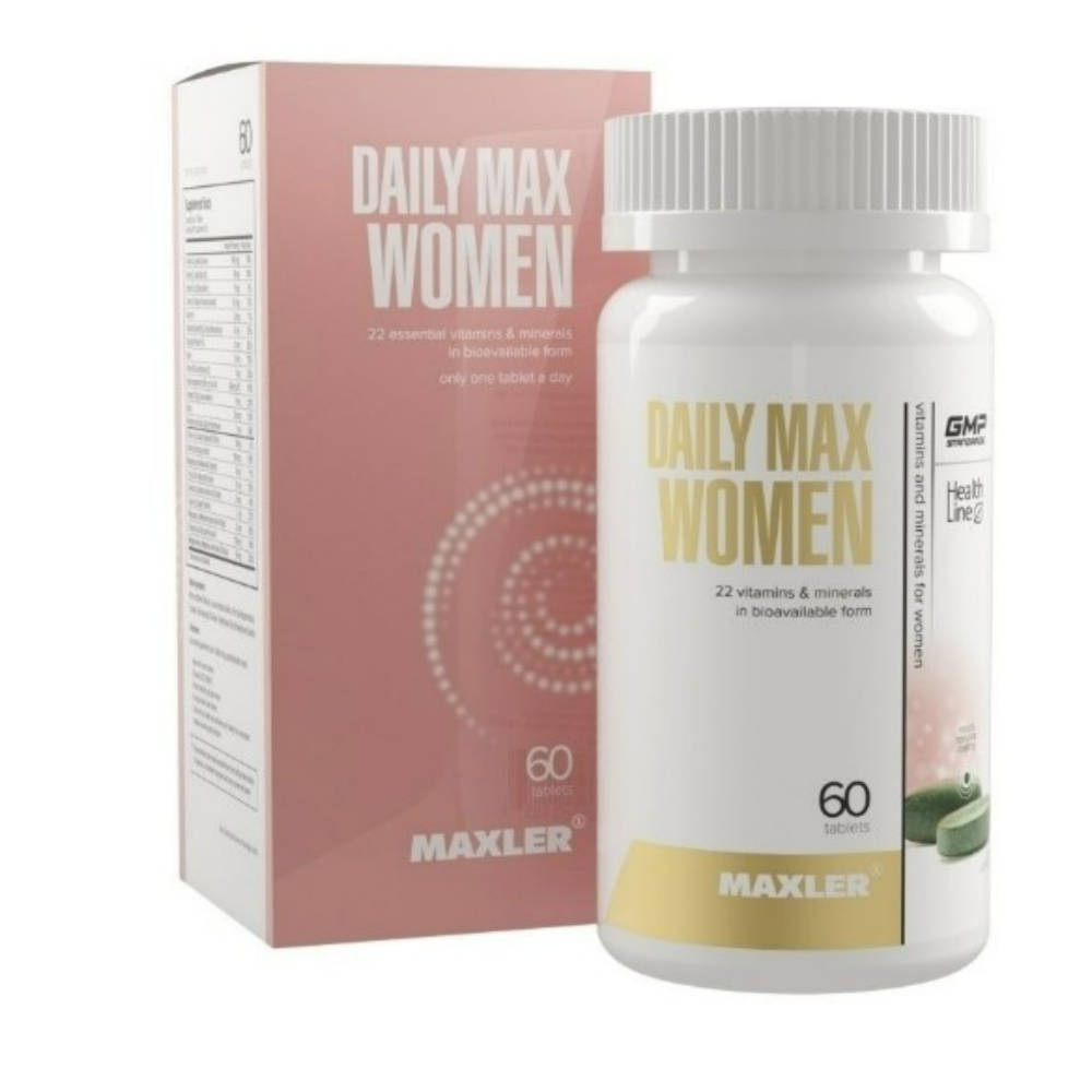 Витамины Maxler Daily Max Women Витамины для женщин 60 tabs